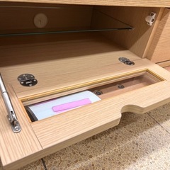 《リユースマン倉敷》ニトリTV台 テレビボード 収納ナチュラルの画像