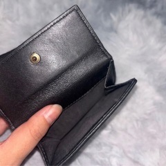 Diorレディディオール カナージュ 三つ折り財布の画像