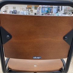 【ジモティー割引で最大15％OFF⭐️】【Nｏ.2】SCS450AＭB　oliver　アームレスチェア　ダークブラウンの画像