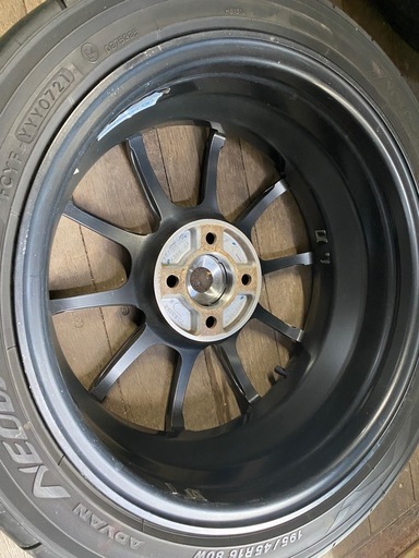 アドバンレーシングRZ2 16in 6.5J +38 PCD100 195/45R16