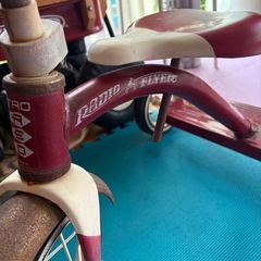 アンティーク　ラジオフライヤー3輪車の画像