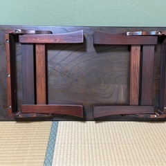 3/25迄【値下げ】折りたたみ式お膳の画像