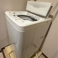 【無料】縦型洗濯機 6kg 単身向け すぐ使えます！の画像