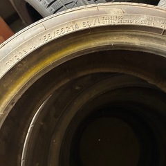中古タイヤ‼️155-55-14‼️２本‼️の画像