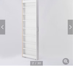 キッチンすきま収納の画像