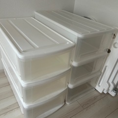 アイリスオーヤマ　　チェスト　3個セットの画像