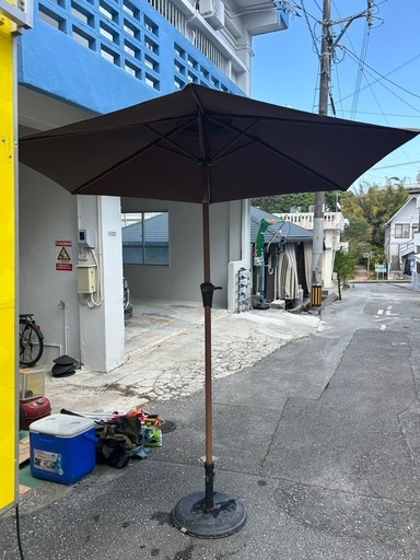 イベント・キッチンカー備品まとめ売り｜クーラー・ジャグ・パラソルセット【早い者勝ち】