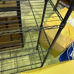 決まりましたS 黒 スチールラック の画像