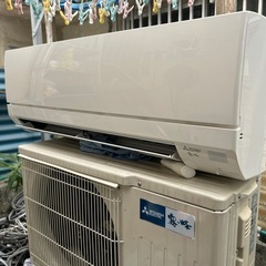三菱24年製中古エアコンの画像