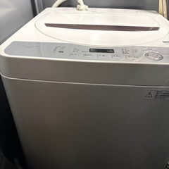 譲ります。洗濯機の画像