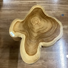 丸太輪切りサイドテーブル【町田市再生家具】253736の画像