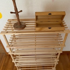 ウッド雑貨セットの画像