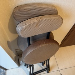 ベランダ机&椅子セットの画像