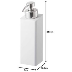 【新品未使用】tower 泡タイプディスペンサー 2個セット（ホワイト）の画像