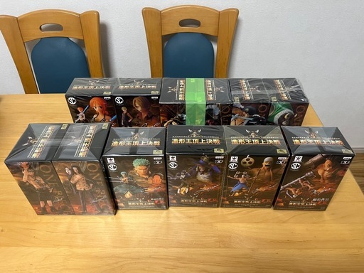 【ワンピースフィギュア未開封品】造形王決定戦vol.1〜7、全12種セット　SCultures