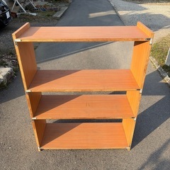 木製DIY 棚　の画像
