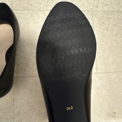 RANDA ランダ　走れるパンプス　黒　24cm KP08603N1.76の画像