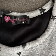 7-ANGEI LOVEベビー星柄ワンピース90の画像