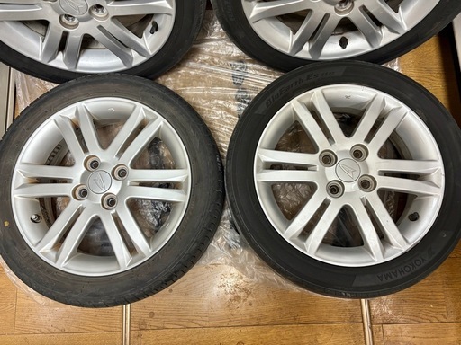ムーヴカスタム純正　15インチアルミホイール4本セット　タント　ダイハツ車　