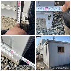 イナバ物置(鍵なし、窓あり)の画像