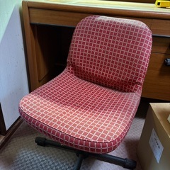 3/29迄　レトロ学習机と椅子　の画像