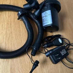 充電式エアポンプ　カバー付きの画像