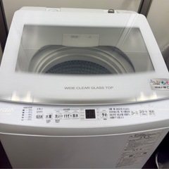 【決まりました】大112  2023年製 インバーター全自動洗濯機 7、0kg ホワイト AQW-V7E3の画像