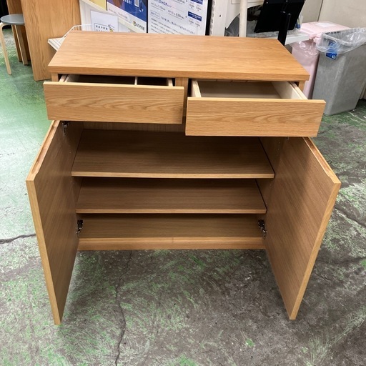 無印良品 2枚扉キャビネット