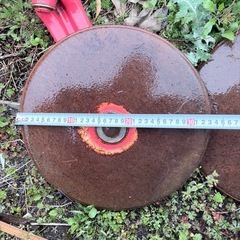 トラクター　尾輪 左右セット　の画像