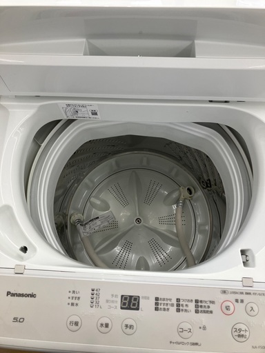 【6ヶ月保証】Panasonic パナソニック　5.0kg 全自動洗濯機　NA-F50B14 2021年製