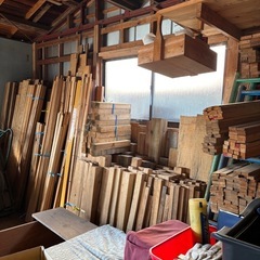 4/2限定　大工の材木、無料、取りに来られる方の画像