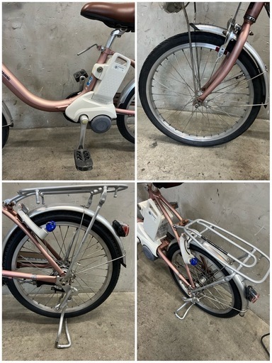 NO.224 電動アシスト自転車 Panasonic ビビ・LS パナソニック ２０インチ