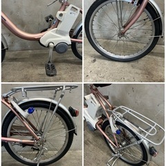 NO.224 電動アシスト自転車 Panasonic ビビ・LS パナソニック ２０インチの画像