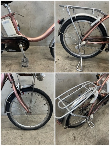 NO.224 電動アシスト自転車 Panasonic ビビ・LS パナソニック ２０インチ