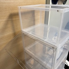 シューズケース　シューズボックス　無料　8個の画像