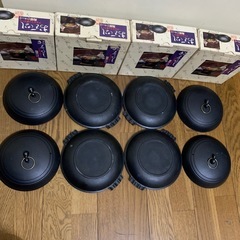 おもてなし 陶板鍋 （19cm）4個セット 蓋付き 鉄板焼き 焼肉の画像