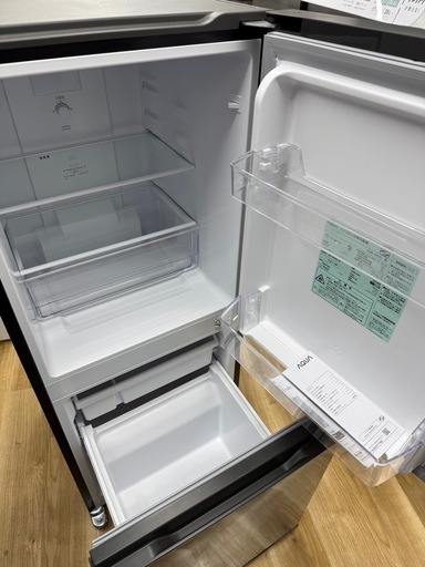 2ドア冷蔵庫　135L AQUA 2023年製