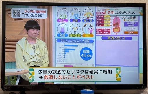 【東芝REGZA】テレビ32型