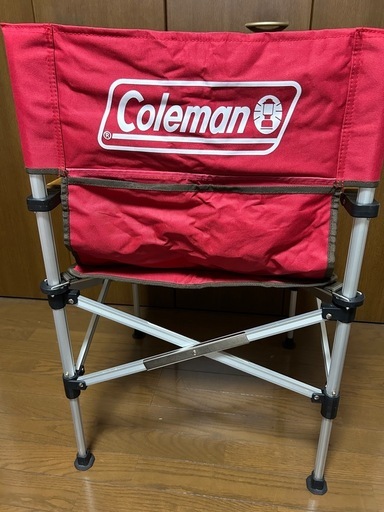 Coleman(コールマン) チェア ツーウェイキャプテンチェア レッド　折り畳み 収納ケース付