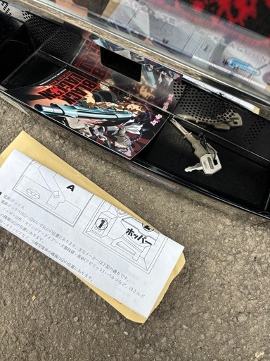 美品 スパイキー 5号機 初代 BLACK LAGOON ブラックラグーン コイン不要機 ボリューム調整付き スロット実機