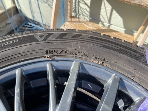 185 65 15 スタッドレス ホイール4本セット