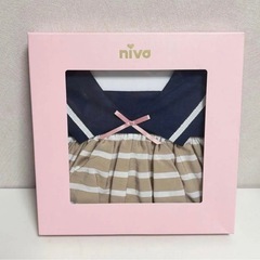 スタイ　よだれかけ　セーラーカラー　ボーダースタイ　ベビー ボーダー　日本製の画像