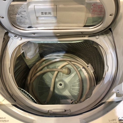 配送可【パナソニック】洗濯8kg乾燥4.5kg洗濯機★2013年製　分解クリーニング無/6ヶ月保証付き【管理番号0318 臣】