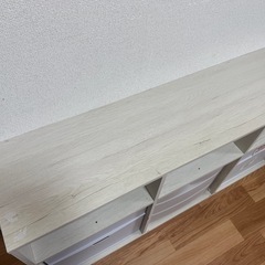 【3/28までの価格】ニトリ　Nクリックワイド　棚　収納　おもちゃ箱の画像