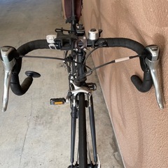ロードバイク（ブラック/SHIMANO TIAGRA）現状渡し・要整備の画像