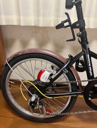 20インチ折りたたみ自転車「active style.apple」spdペダル専用車