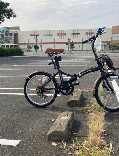 20インチ折りたたみ自転車「active style.apple」spdペダル専用車