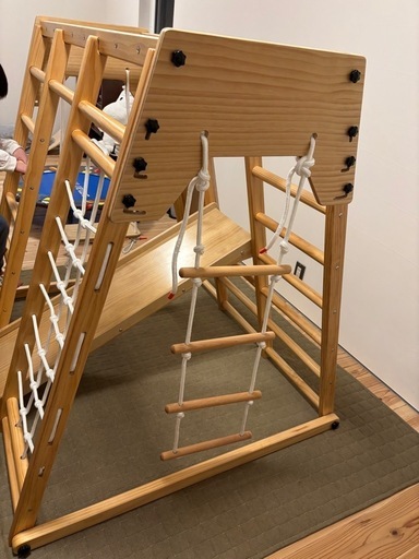 木製ジャングルジム