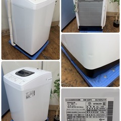 【🐤買取市場 6ヶ月保証】R465 ☀️ HITACHI / 日立 洗濯機（洗濯5.0㎏) 20年製 NW-50F ⭐ 動作確認済 ⭐ クリーニング済の画像
