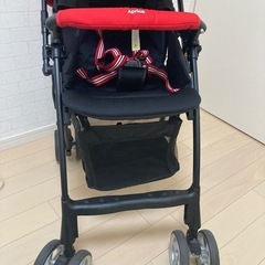 【上美品】アップリカ エアリア 4.8㎏ 軽量 両対面 ハイシートの画像